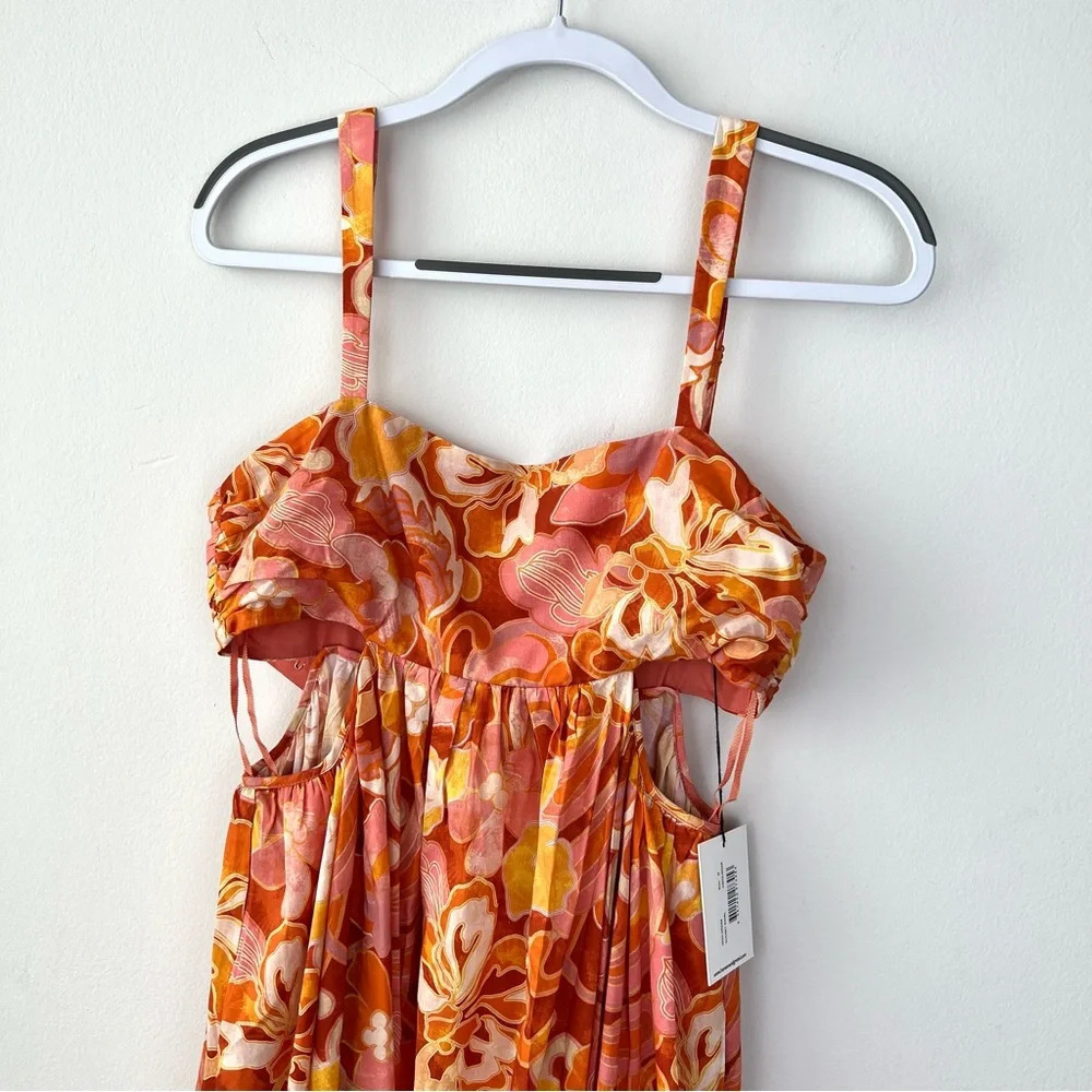 NWT Hansen & Gretel Iman Maxi Dress in Sunset Swirl - Picture 5 of 10